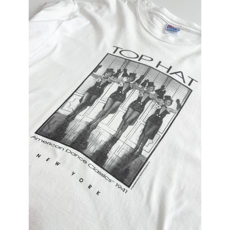 90s "TOP HAT" PHOTO Tee MADE IN USA 🇺🇸 Size XL