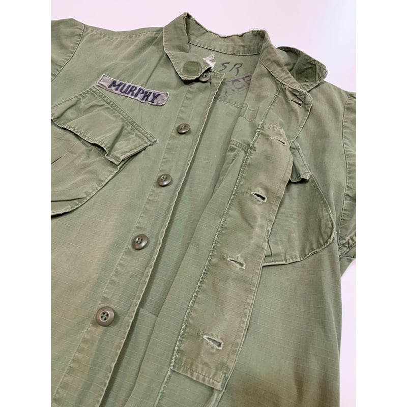 60s US AMRY Jungle Fatigue JACKET 5th TYPE Size 60s US AMRY Jungle Fatigue JACKET 5th TYPE Size