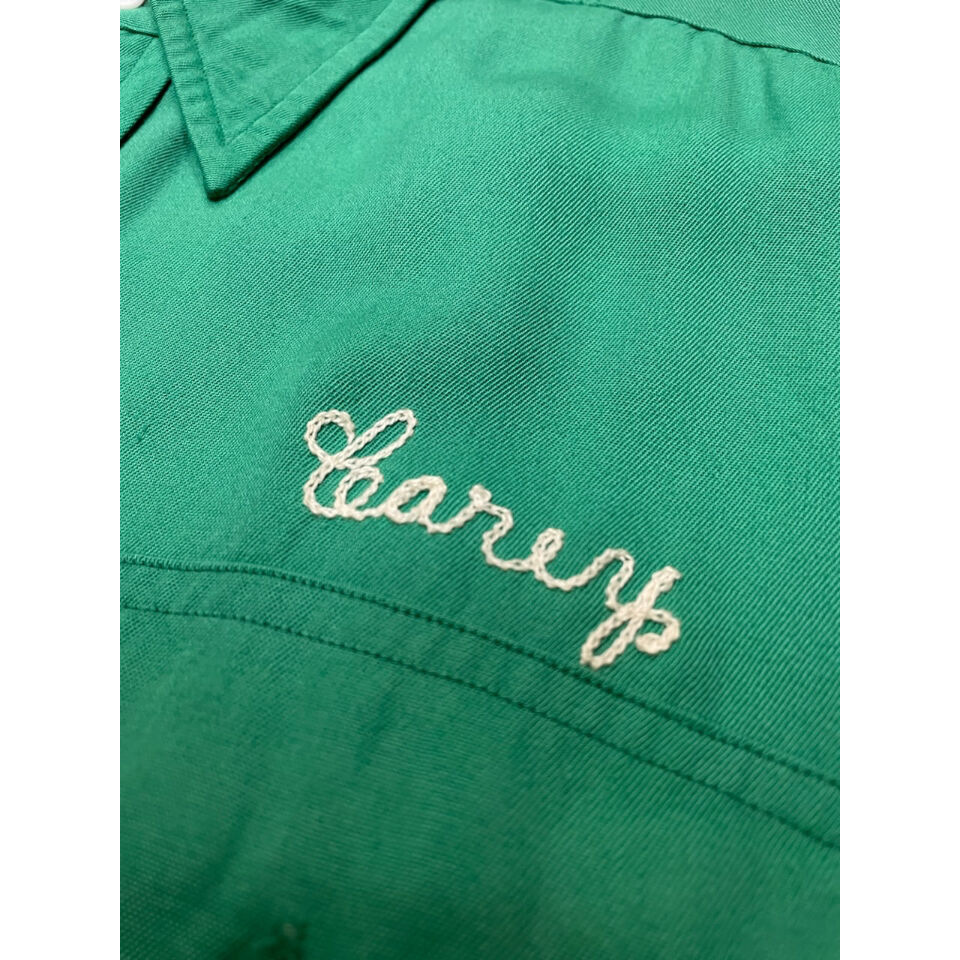 50s SPORTSMAN RAYON GABARDINE SHIRT Size 15 | K 50s SPORTSMAN RAYON GABARDINE SHIRT Size 15 | K