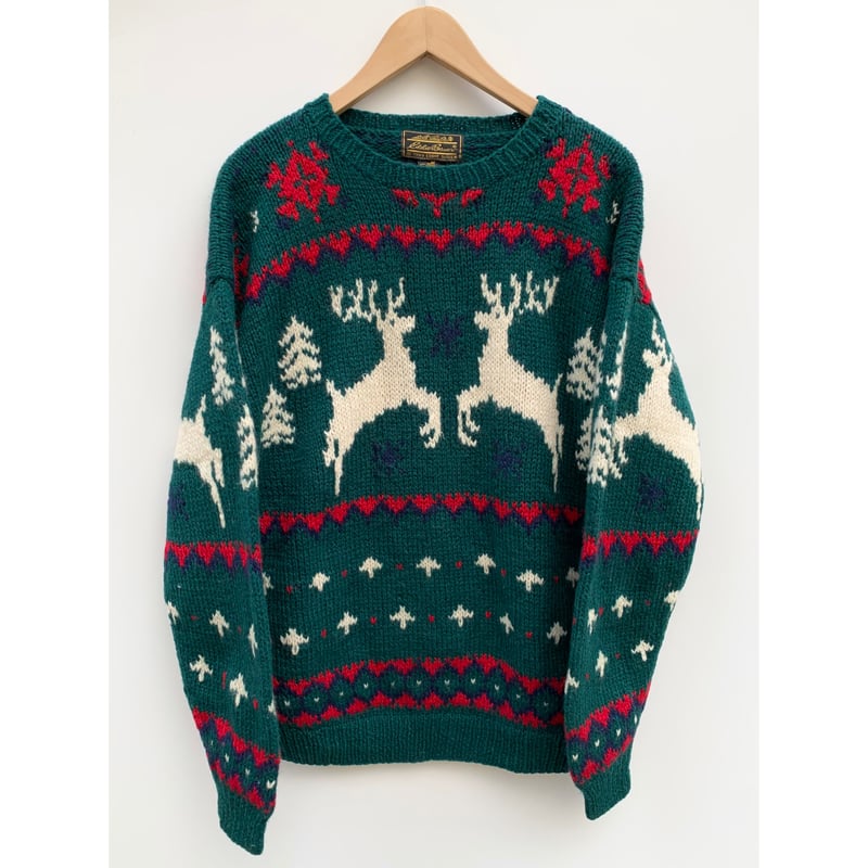 80's Eddie Bauer ヴィンテージ ニット ウール 80s EDDIE BAUER WOOL KNIT Size M | KORDS