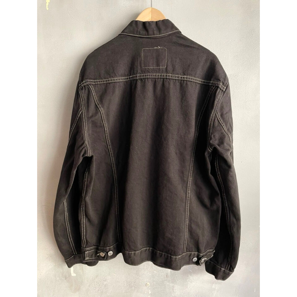 00s Levi's 70797 BLACK DENIM JACKET Size XXL | 