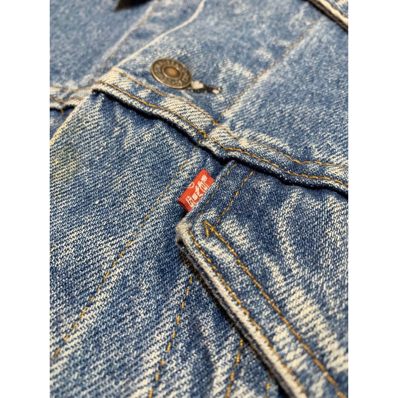 【人気】リーバイス　ジージャン　71506 0217 USA 40 デッドストック☆80s USA製 Levi'sリーバイス 71506 0217 デニム