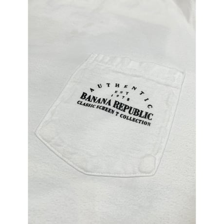 80〜90s BANANA REPUBLIC Tee MADE IN USA 🇺🇸 Size XL