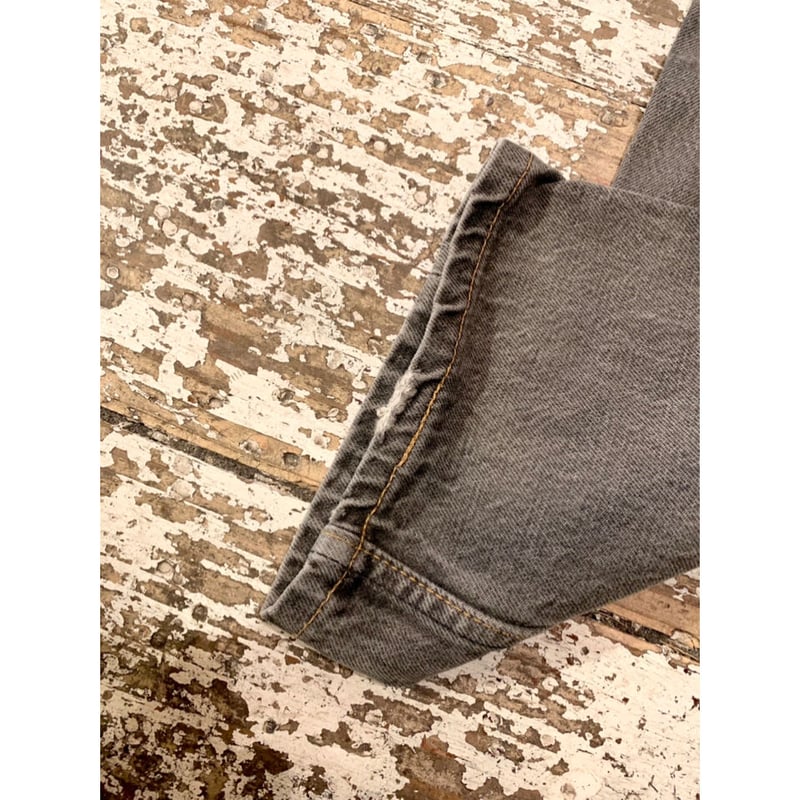 90s Levi's 501-0155 BLACK DENIM PANTS MADE IN U