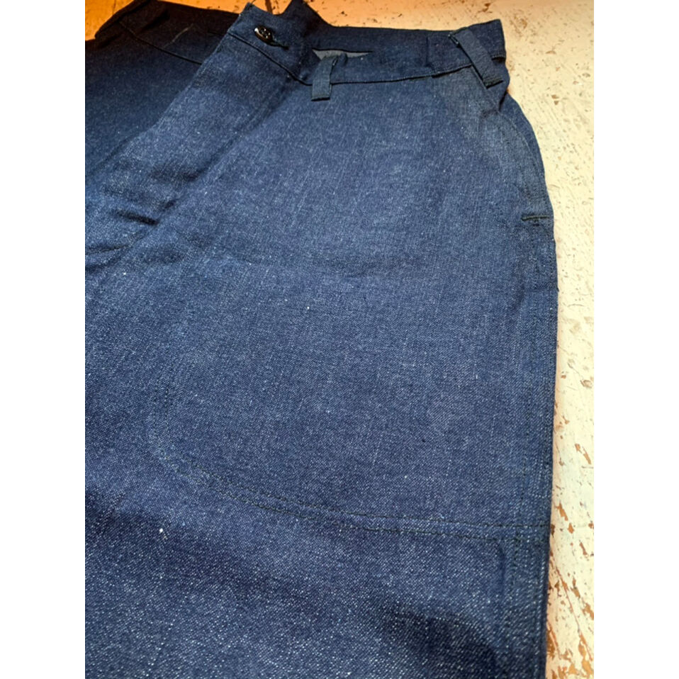 40s US NAVY 未洗い購入 デニム 巻きパンvintage M-44 40s US NAVY 未洗い購入 デニム 巻きパンvintage M-44