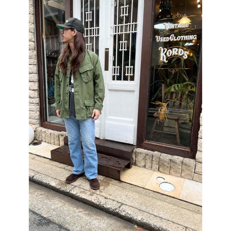 60s US AMRY Jungle Fatigue JACKET 4th TYPE Size 60s US AMRY Jungle Fatigue JACKET 4th TYPE Size