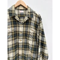 60s OPEN COLLAR SHIRT Size L程