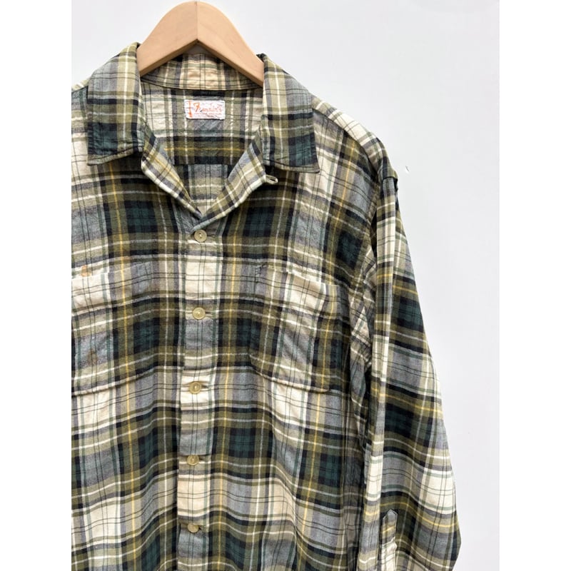 60s OPEN COLLAR SHIRT Size L程 | KORDS
