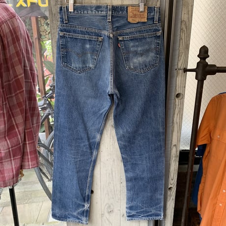 90s Levi’s 501 DENIM PANTS MADE IN USA 🇺🇸 Size W33L34→W31L30