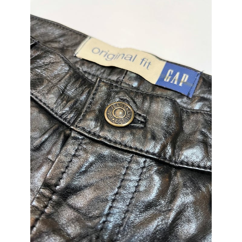 00s GAP LEATHER PANTS Size W29L30 | KORDS 00s GAP LEATHER PANTS Size W29L30 | KORDS