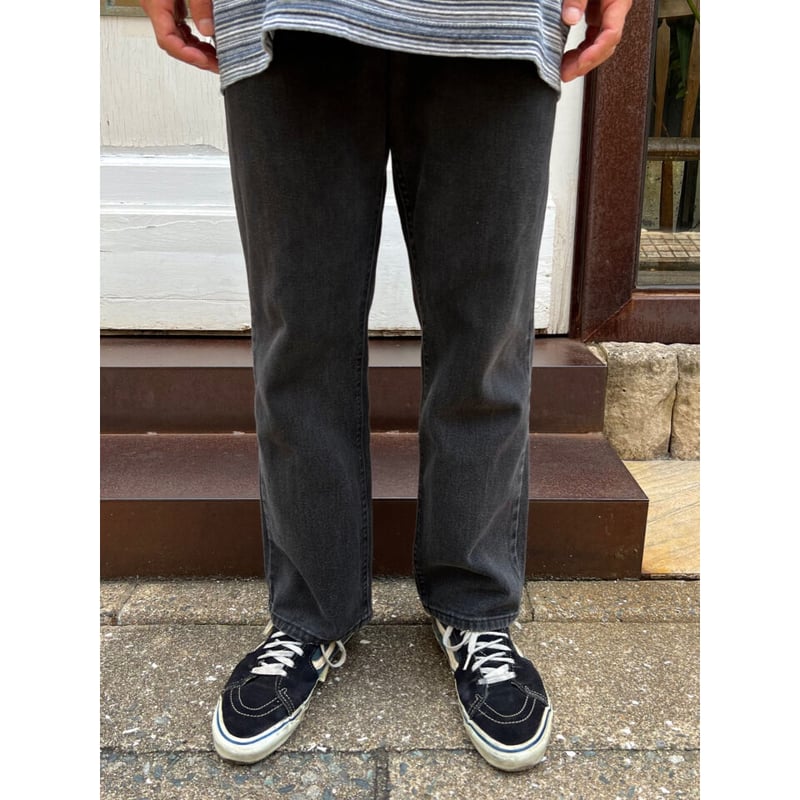 90s Lee 200 BLACK DENIM PANTS Size W36L30→W36L2 90s Lee 200 BLACK DENIM PANTS Size W36L30→W36L2