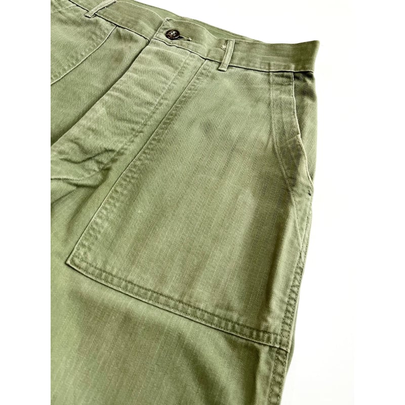 50s US ARMY M-47 HBT BAKER PANTS Size W31L28 |