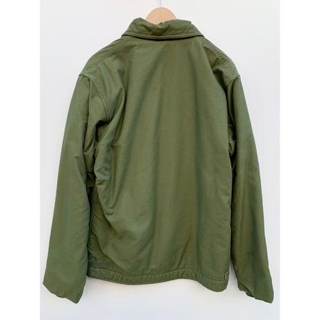 60〜70s US NAVY A-2DECK JACKET Size LARGE