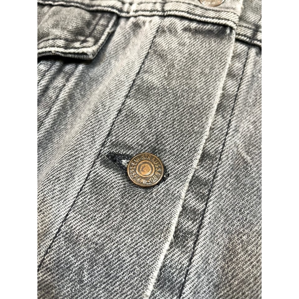 80s Levi's 77930 BLACK DENIM JACKET MADE IN USA