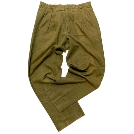 90s DOCKERS LINEN SLACKS Size W34L32→W34L30