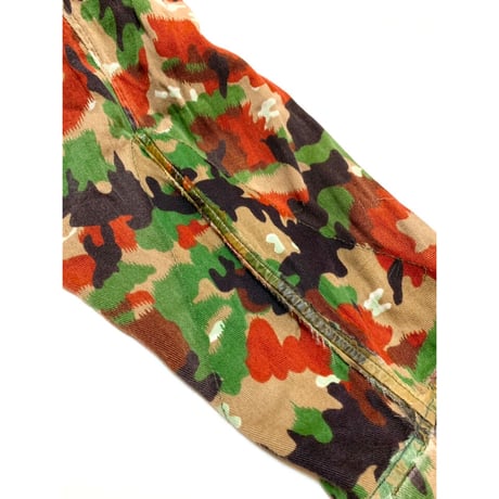 70s SWISS MILITARY "ALPINE CAMO" MOUNTAIN JACKET Size 52 (L程)