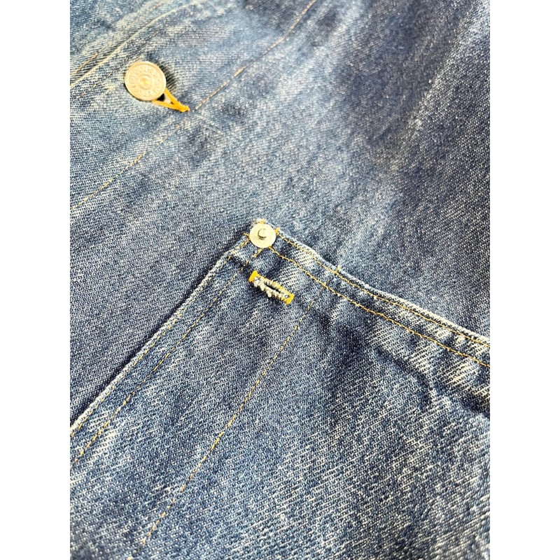 ジャケット・アウター 90s vintage ralph lauren denim coverall 90s Polo ralph lauren short length coverall des