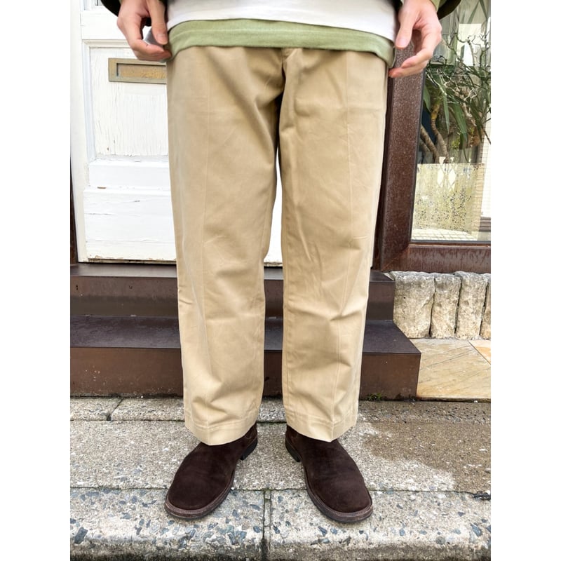 60s US ARMY KHAKI TROUSERS Size W36L31→W34L27.5 60s US ARMY KHAKI TROUSERS Size W36L31→W34L27.5