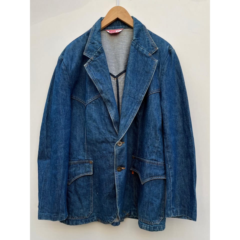 70s vintage levi's denim tailored jacket ヴィンテージ