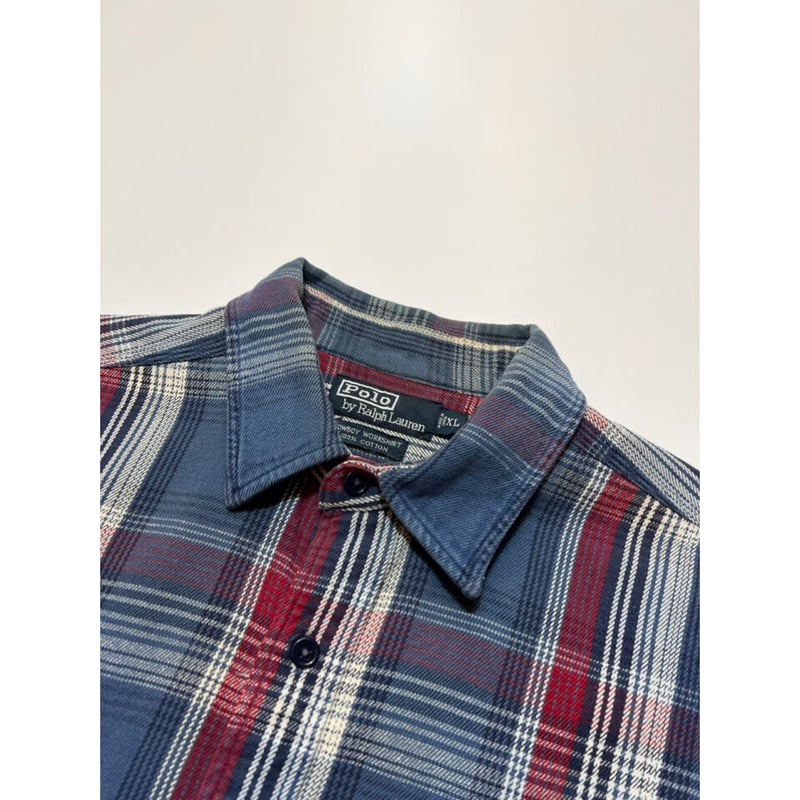 90s Polo Ralph Lauren work shirt ワークシャツ 90s Polo Ralph Lauren work shirt ワークシャツ 90s Polo Ralph