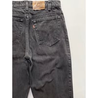 90s Levi’s 545 BLACK DENIM MADE IN USA 🇺🇸 Size W33L30→W33L29