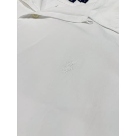 90s Ralph Lauren "CALDWELL" S/S OPEN COLLAR SHIRT Size L