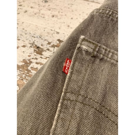 90s Levi’s 501-5959 BLACK DENIM PANTS MADE IN USA 🇺🇸 Size W31L34→W30L32
