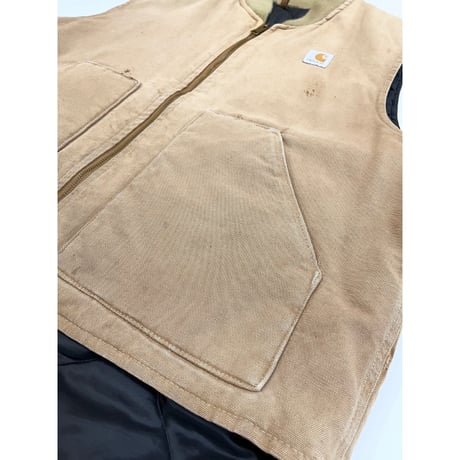 80〜90s carhartt DUCK VEST MADE IN USA 🇺🇸 Size XL