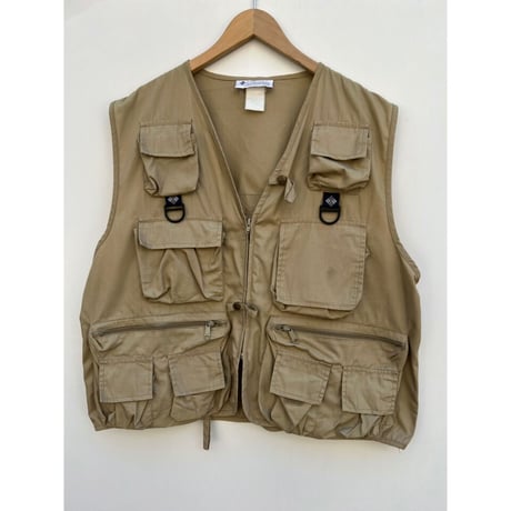 90s Columbia PFG FISHING VEST SizeXL