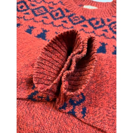 80s L.L.Bean WOOL KNIT MADE IN USA🇺🇸 Size M