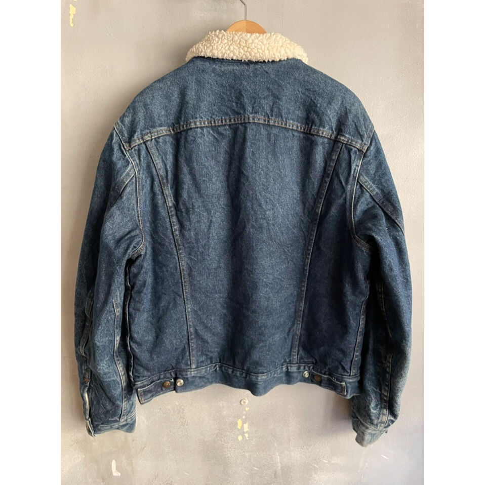 80s Levi's 70608 DENIM BOA JACKET MADE IN USA 🇺...