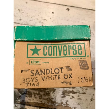 70s "DEAD STOCK" P.F CONVERSE SANDLOT LOW MADE IN USA 🇺🇸  Size 3 1/2