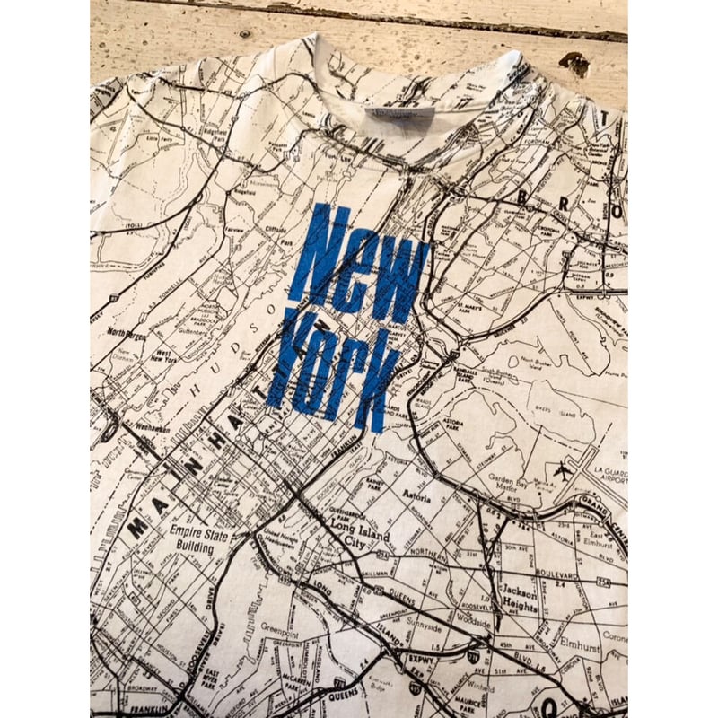 90s New York City Map 