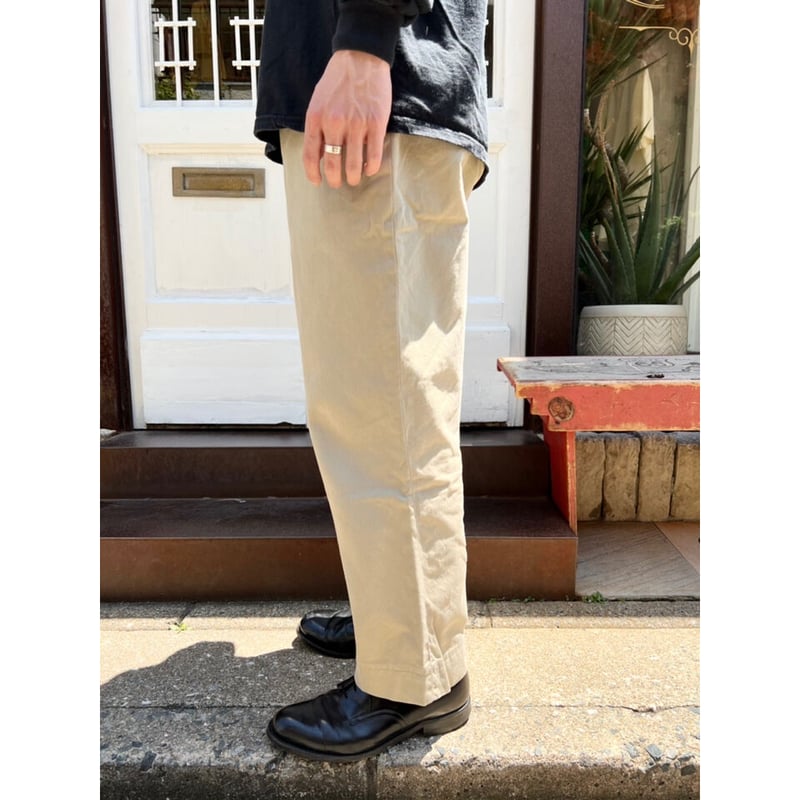 60s US ARMY KHAKI TROUSERS Size W38L31→W36L28 | 60s US ARMY KHAKI TROUSERS Size W38L31→W36L28 |