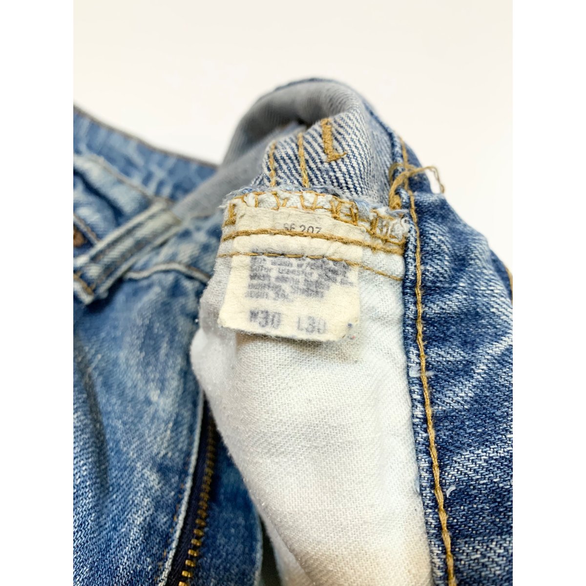 70's Levi's 505 66前期 刻印16 LEVI'S リーバイス 70年代 505 66前期 TALON42 脇割り スモールe