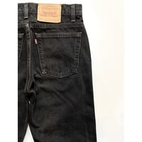 90s Levi’s 505-0260 BLACK DENIM PANTS MADE IN USA 🇺🇸 Size W31L32→W31L31