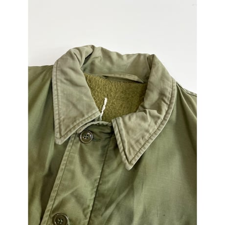 80s US NAVY A-2 DECK JACKET Size LARGE程