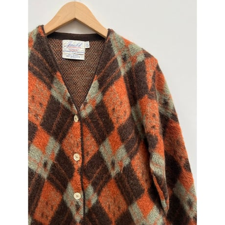 60s JERSILD MOHAIR CARDIGAN MADE IN USA 🇺🇸 Size L