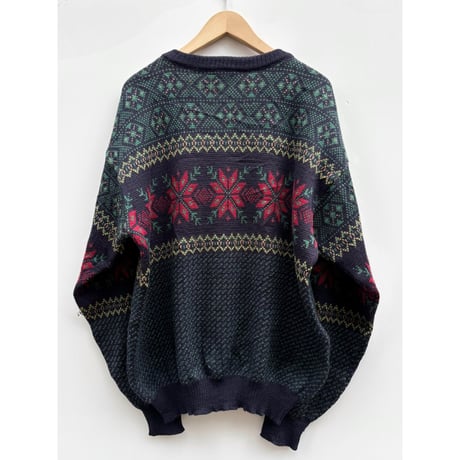 80s L.L.Bean WOOL KNIT MADE IN IRELAND 🇮🇪 Size L
