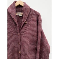 80s L.L.Bean SHAWL COLLAR CARDIGAN MADE IN ENGLAND 🏴󠁧󠁢󠁥󠁮󠁧󠁿 Size M程
