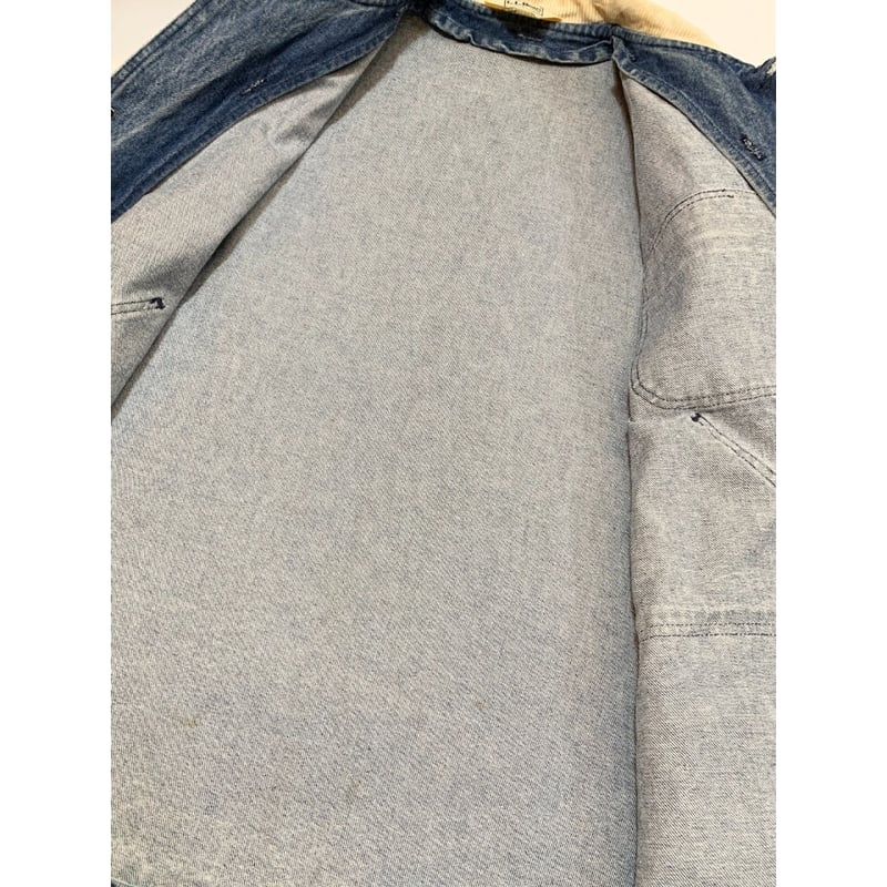 80s L.L.Bean DENIM FIELD JACKET MADE IN USA 🇺🇸
