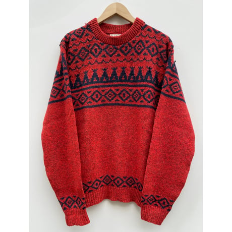 80s L.L.Bean WOOL KNIT MADE IN USA🇺🇸 Size M
