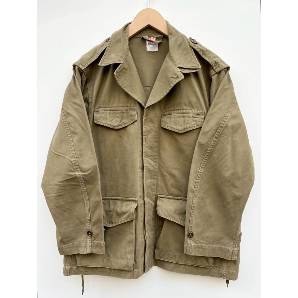 50s FRENCH ARMY M-47 FIELD JACKET 