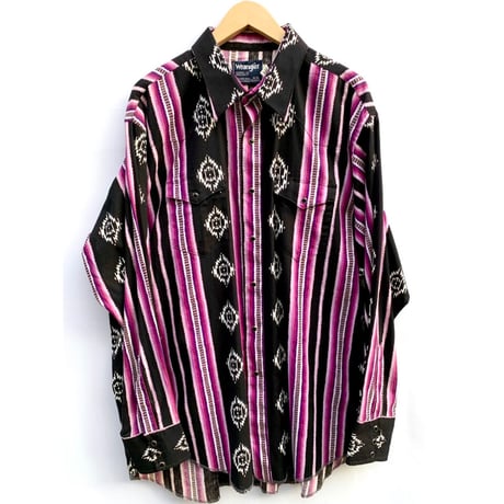 90s Wrangler WESTERN SHIRT MADE IN USA 🇺🇸 Size 18 X-LONG TAILS
