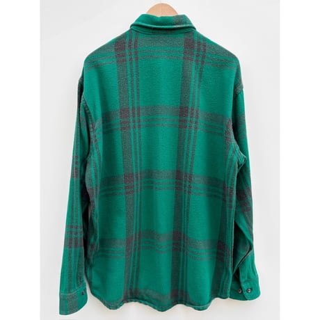 80s ST.JOHN'S BAY FLANNEL SHIRT MADE IN USA 🇺🇸 Size L