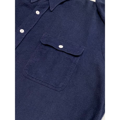 70s BIGMAC "ONE COLOR LABEL" CHAMOIS CLOTH SHIRT Size XL