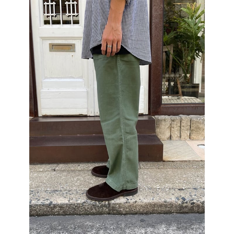 パンツ 60's vintage OG-107 Baker Pants 60s US ARMY OG-107 COTTON SATEEN BAKER PANTS Si