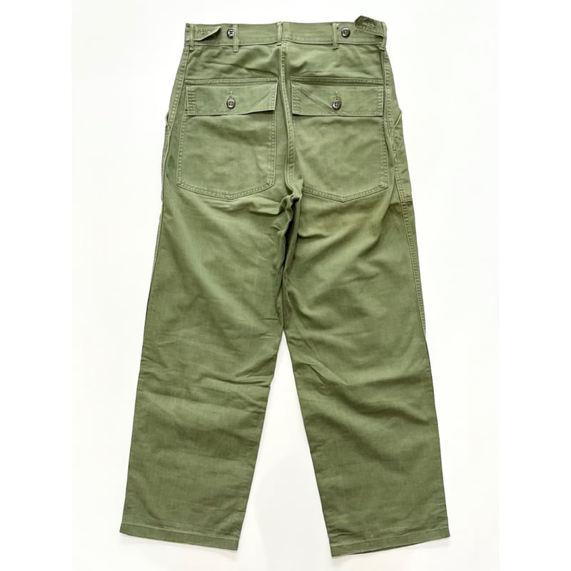 50s US ARMY M-47 HBT BAKER PANTS Size W31L28 |