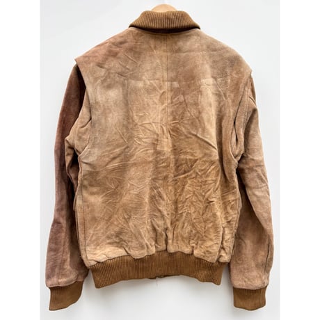 80〜90s POLO COUNTRY "A-1 STYLE" SUEDE JACKET Size L