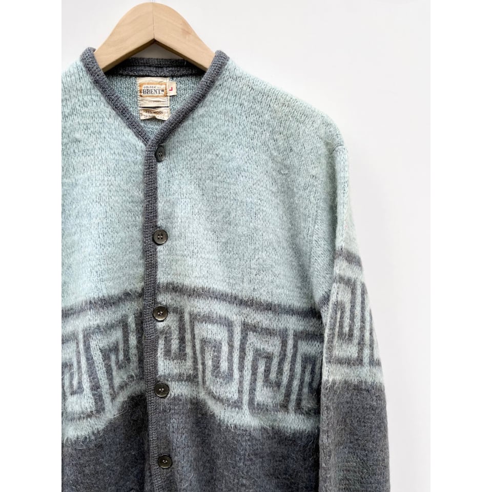 60s BRENT WOOL CARDIGAN Size L | KORDS